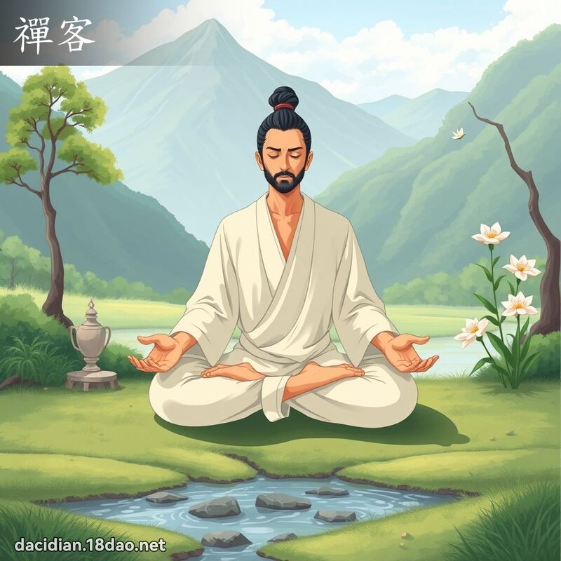 禪客 - 國語大辭典配圖