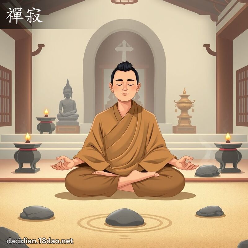 禪寂 - 国语大辞典配图