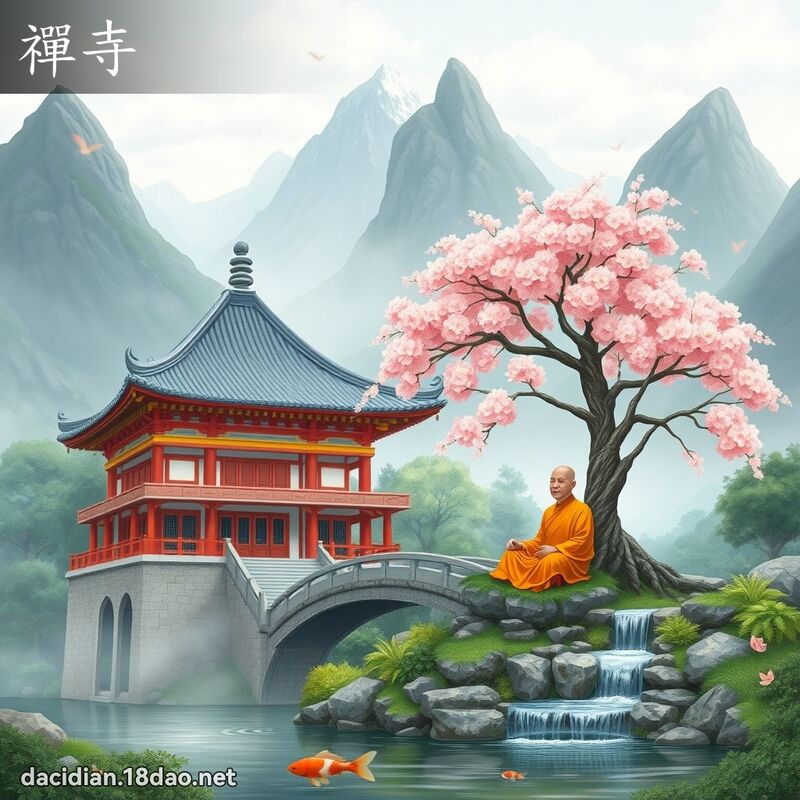 禪寺 - 國語大辭典配圖