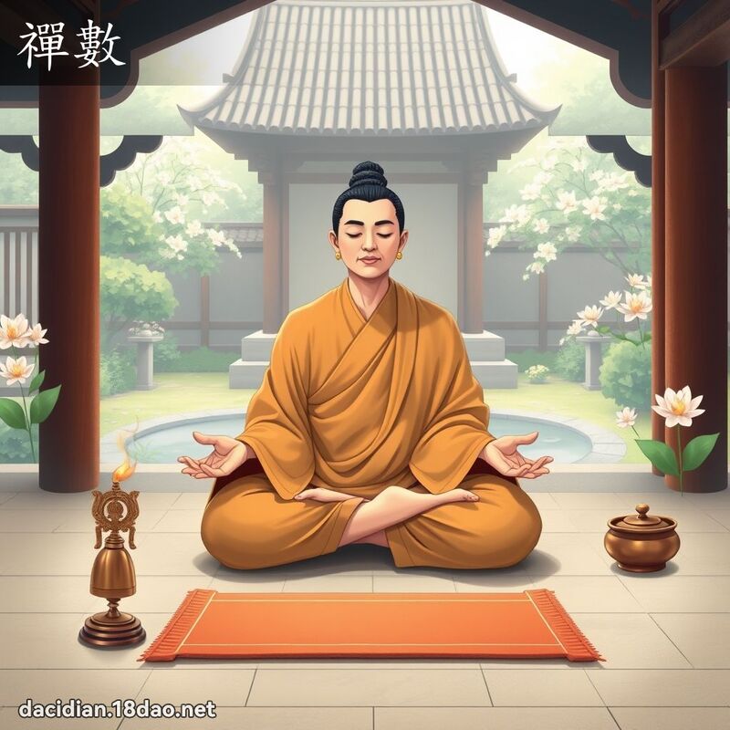 禪數 - 國語大辭典配圖