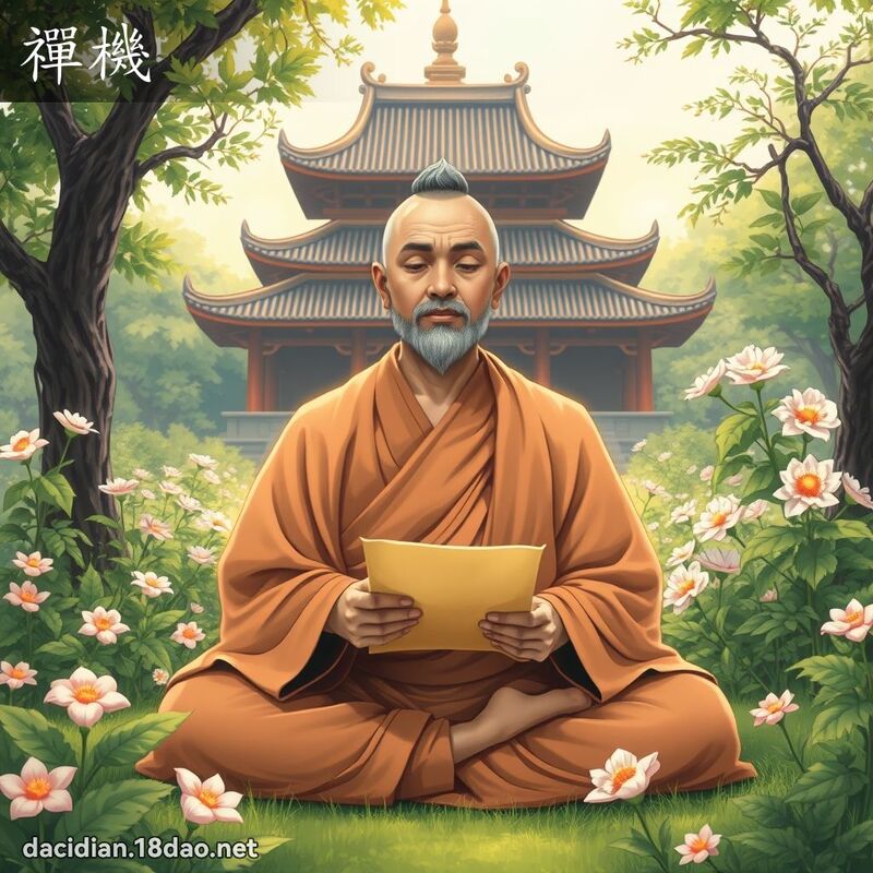 禪機 - 國語大辭典配圖