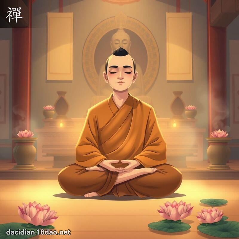 漢字: 禪 (多音字)