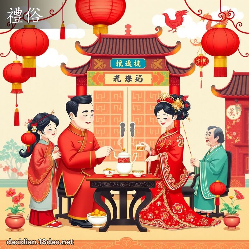 礼俗 - 国语大辞典配图