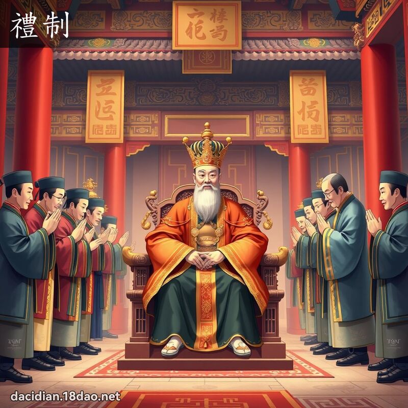 禮制 - 國語大辭典配圖