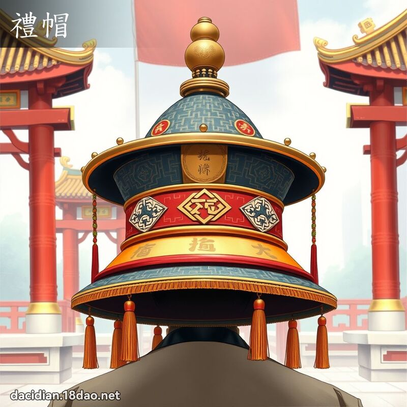 礼帽 - 国语大辞典配图