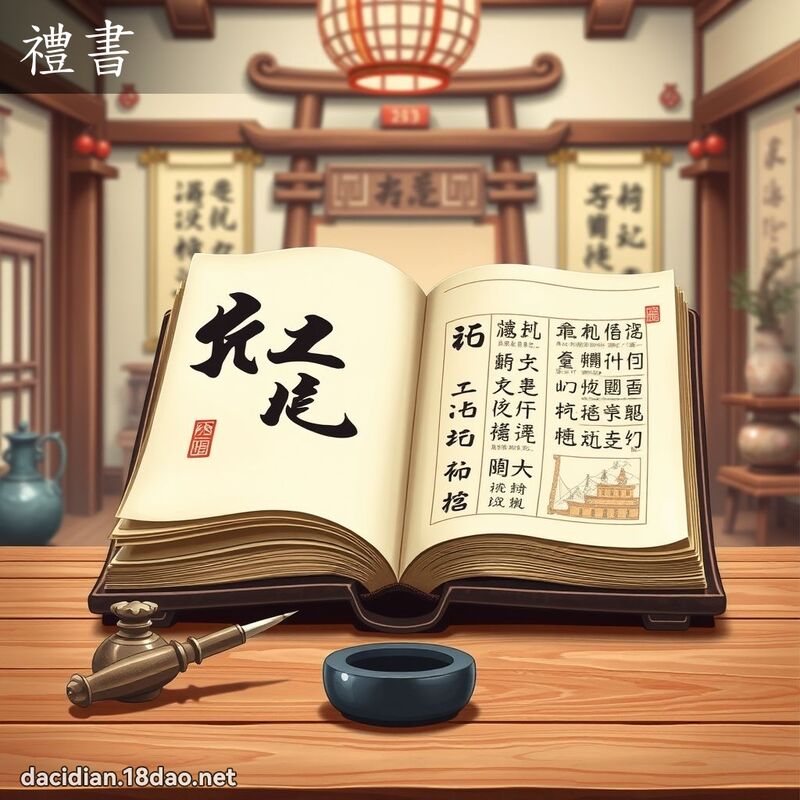 禮書 - 國語大辭典配圖