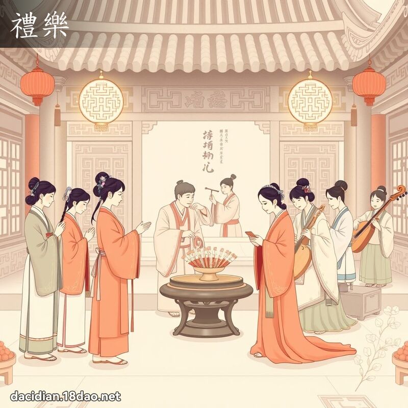 礼乐 - 国语大辞典配图