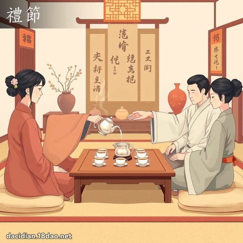 禮節 - 國語大辭典配圖