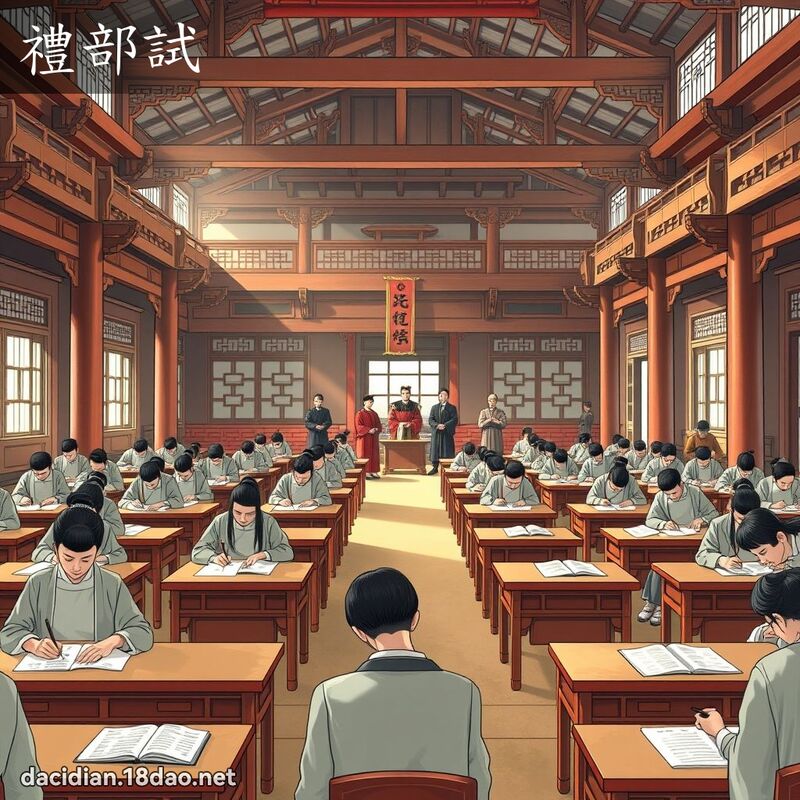 礼部试 - 国语大辞典配图