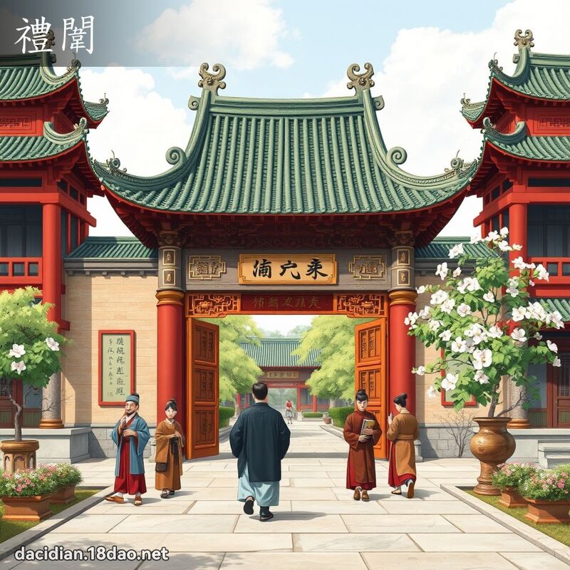 礼闈 - 国语大辞典配图