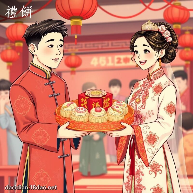 礼饼 - 国语大辞典配图