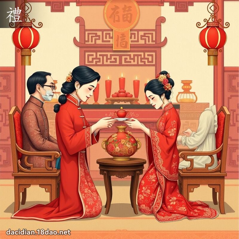 禮 - 國語大辭典配圖
