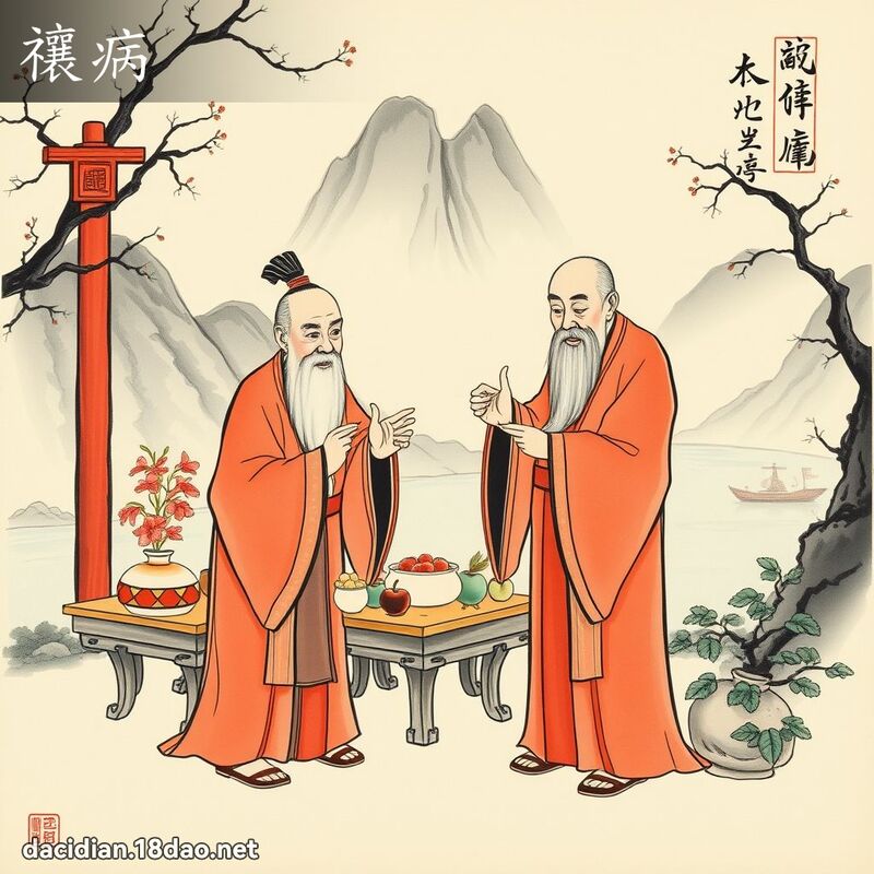 禳病 - 国语大辞典配图