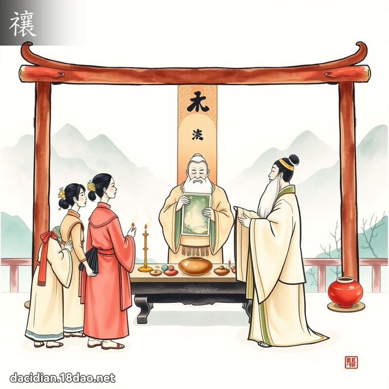禳 - 国语大辞典配图