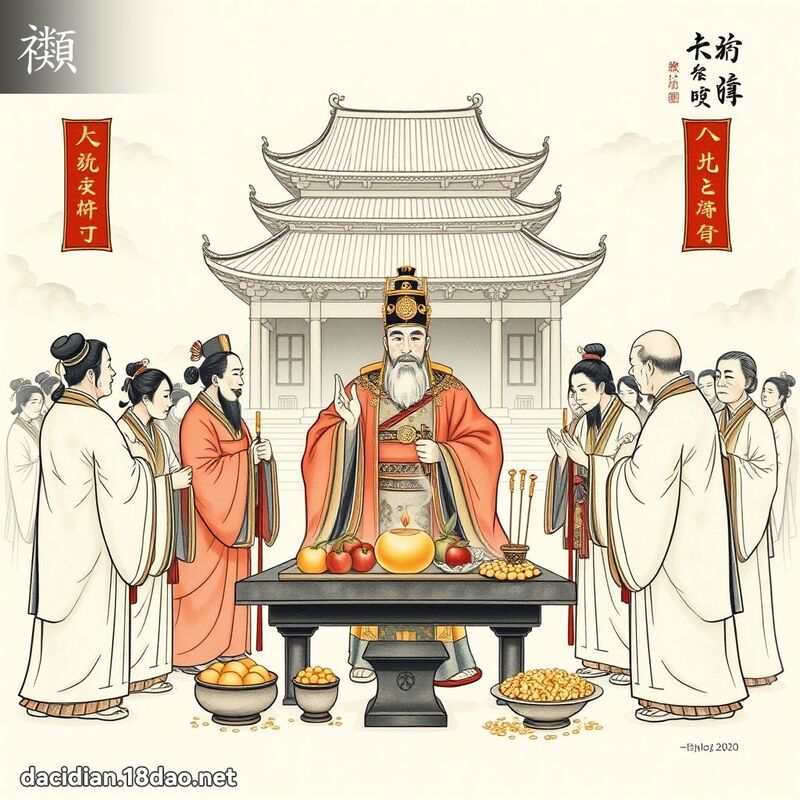 禷 - 國語大辭典配圖