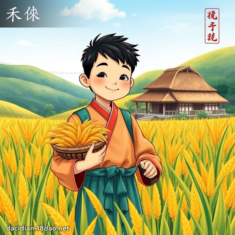 禾倈 - 國語大辭典配圖