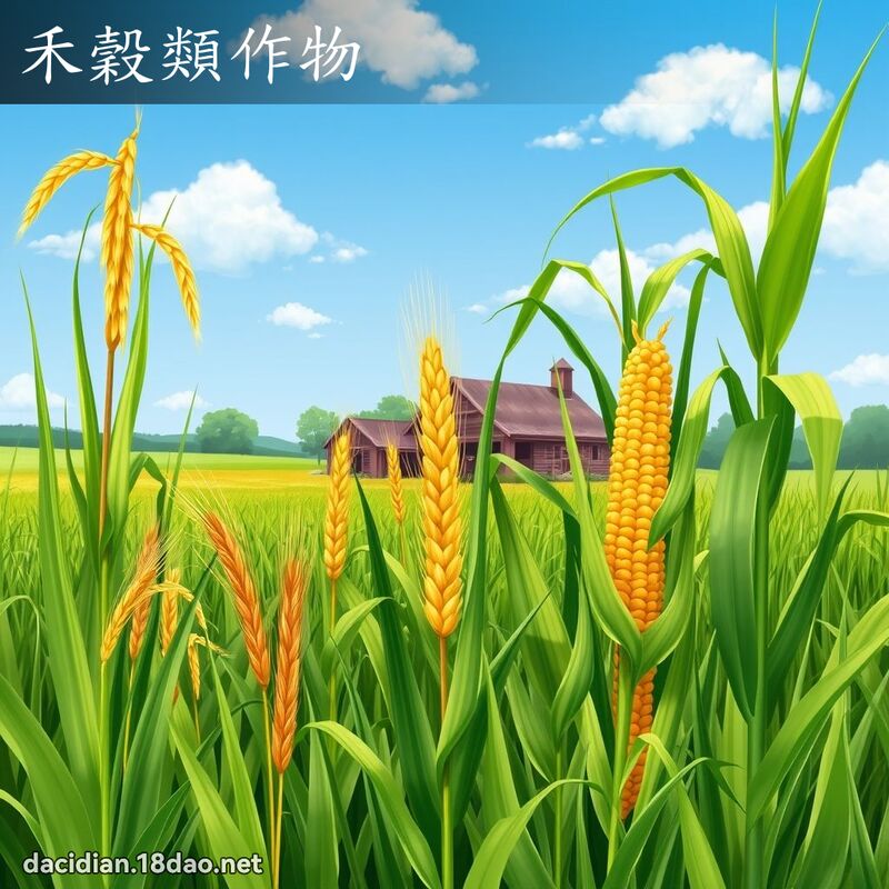 禾穀類作物 - 國語大辭典配圖
