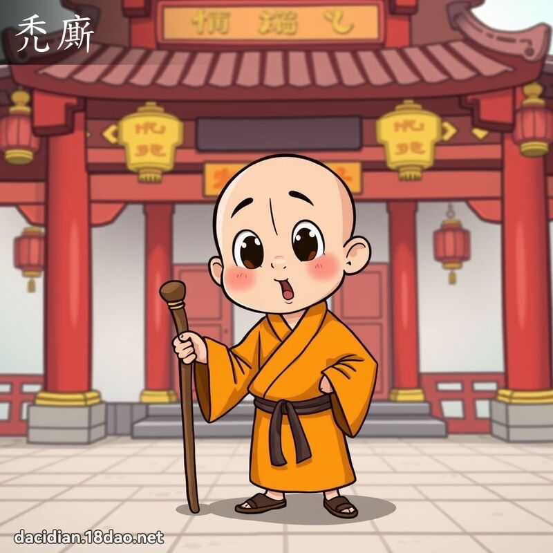 禿廝 - 国语大辞典配图