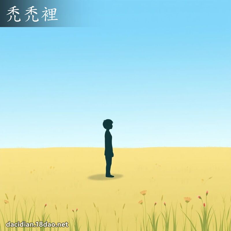禿禿里 - 国语大辞典配图
