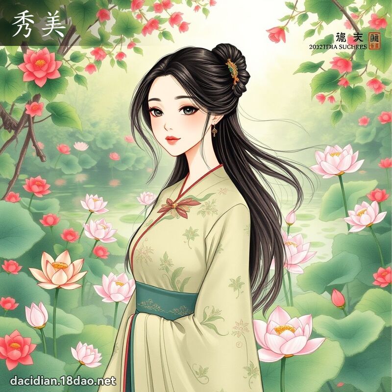 秀美 - 國語大辭典配圖