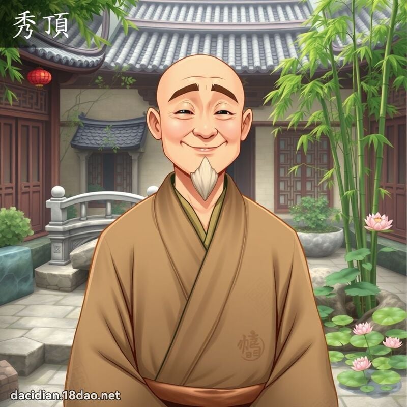 秀頂 - 國語大辭典配圖