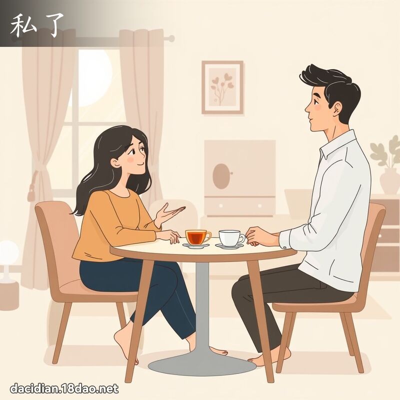 私了 - 國語大辭典配圖