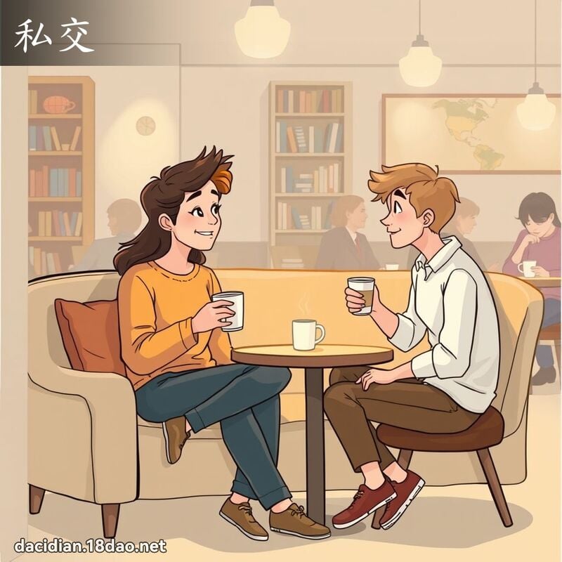 私交 - 国语大辞典配图