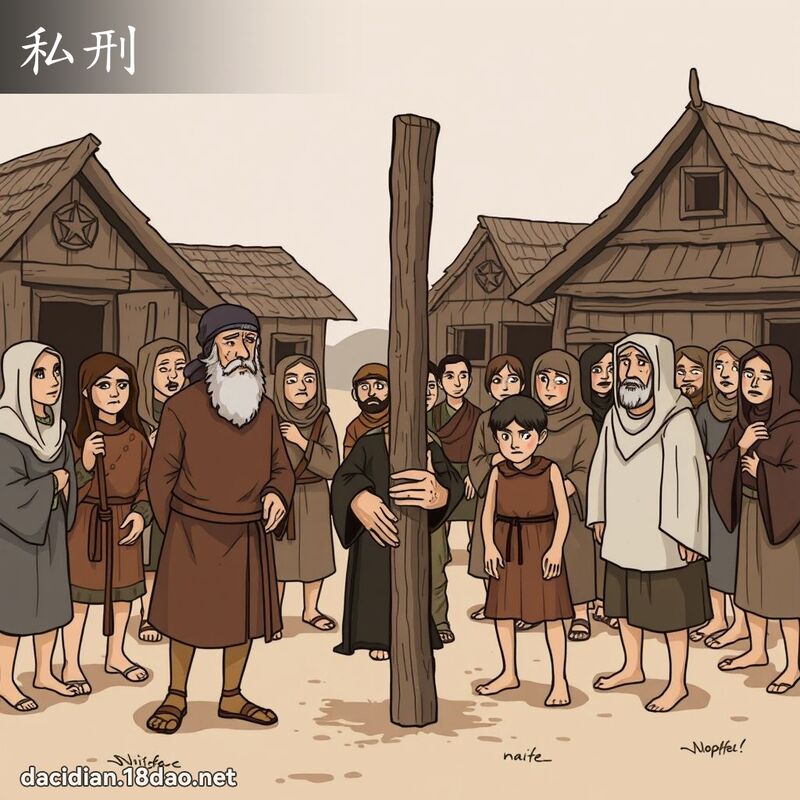 私刑 - 国语大辞典配图
