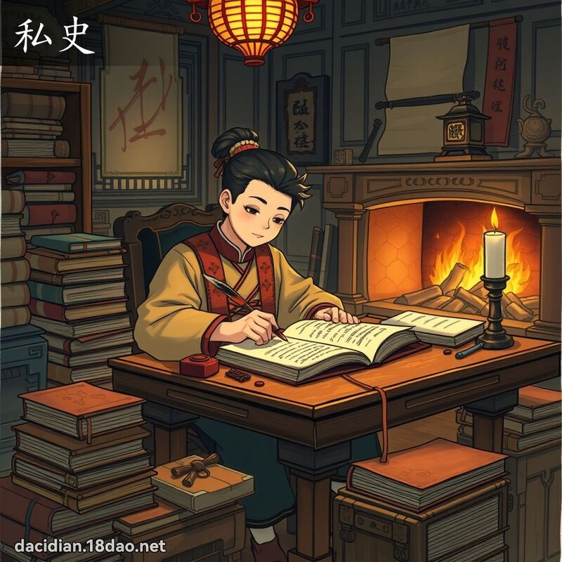 私史 - 国语大辞典配图