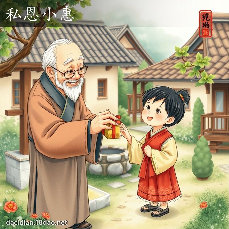 私恩小惠 - 國語大辭典配圖