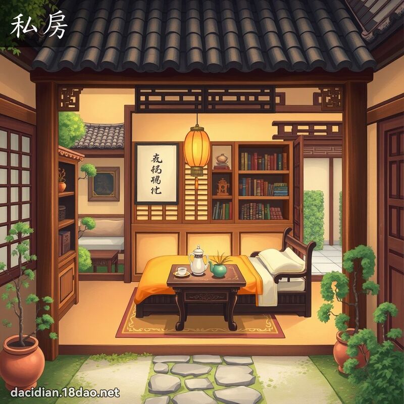 私房 - 国语大辞典配图