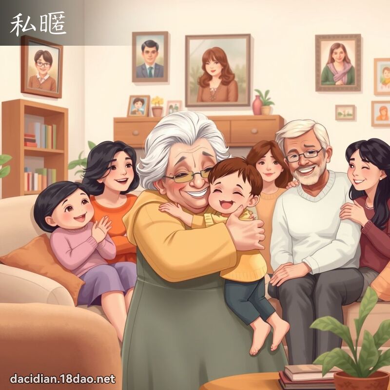私暱 - 国语大辞典配图