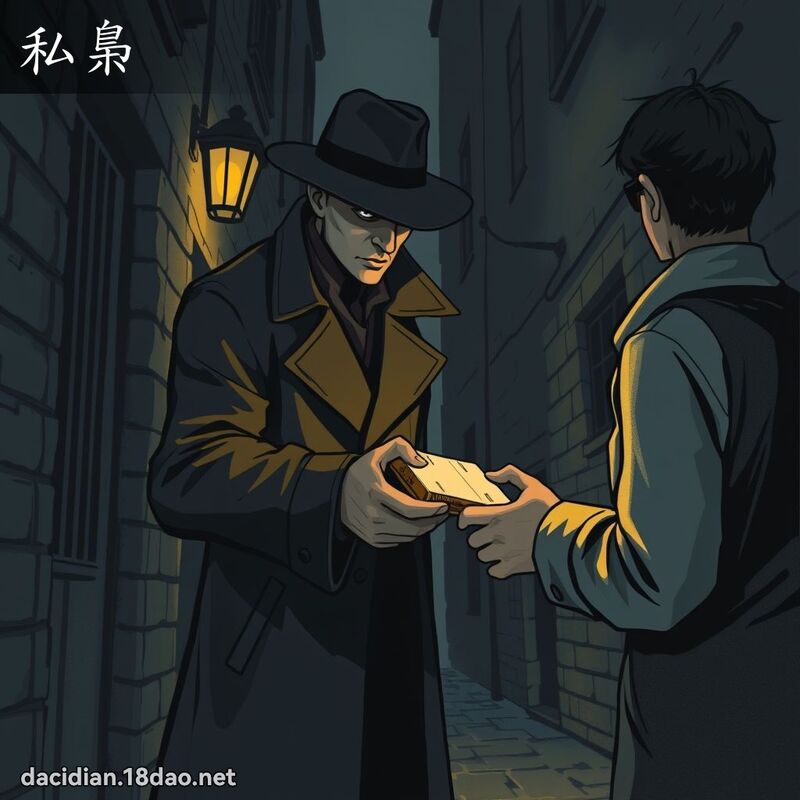 私梟 - 国语大辞典配图