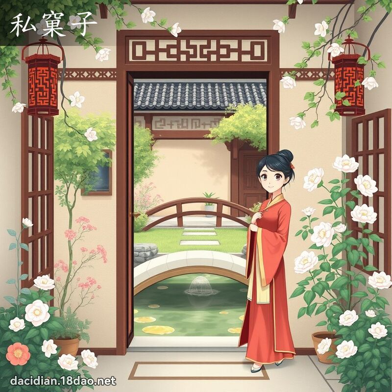 私窠子 - 國語大辭典配圖