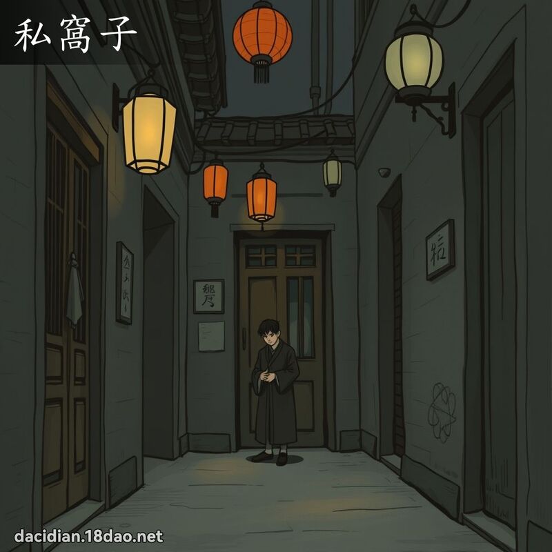 私窩子 - 國語大辭典配圖