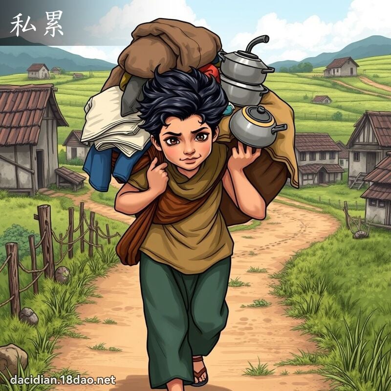 私累 - 國語大辭典配圖