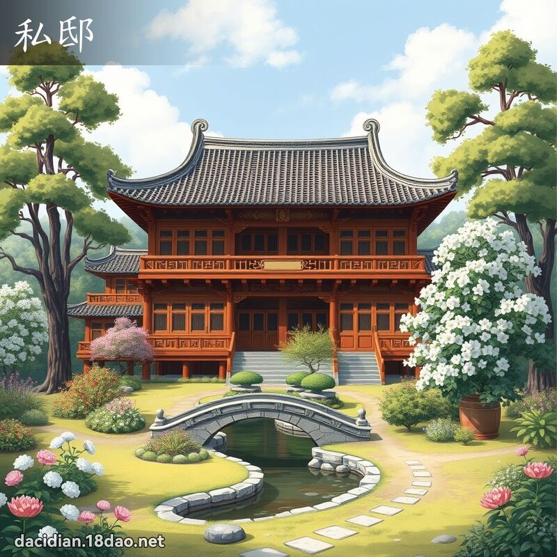 私邸 - 国语大辞典配图