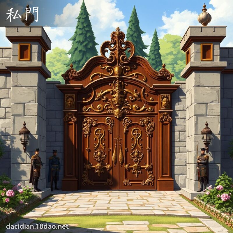 私门 - 国语大辞典配图