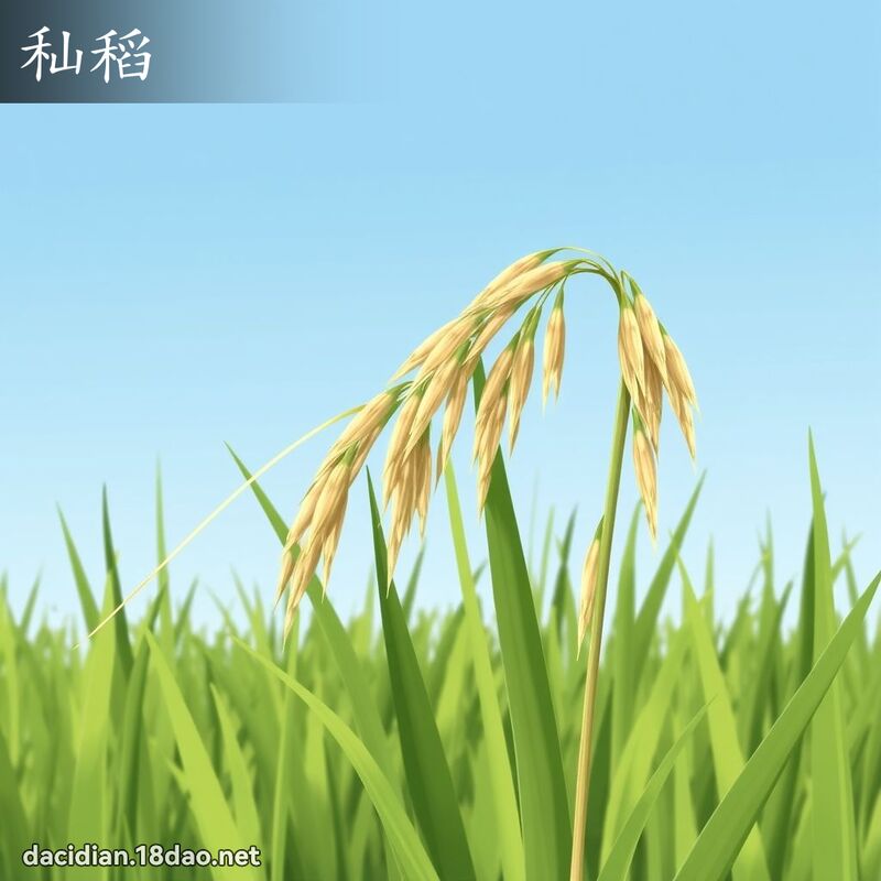 秈稻 - 國語大辭典配圖