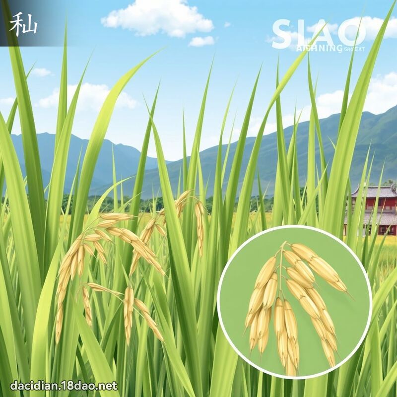 秈 - 國語大辭典配圖