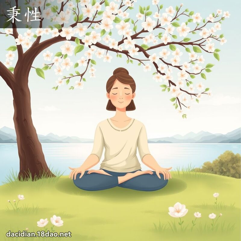 秉性 - 国语大辞典配图