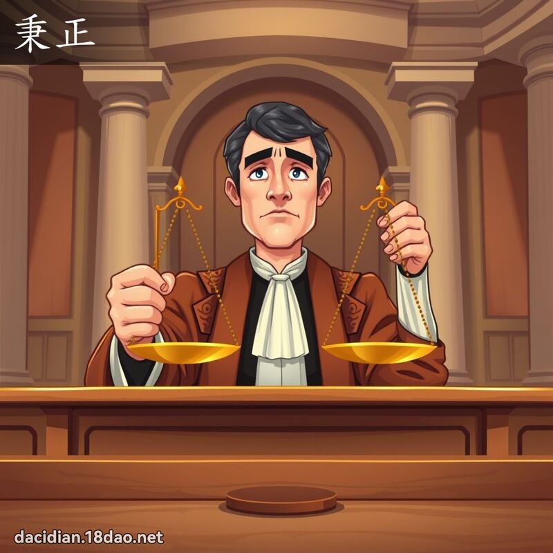 秉正 - 国语大辞典配图