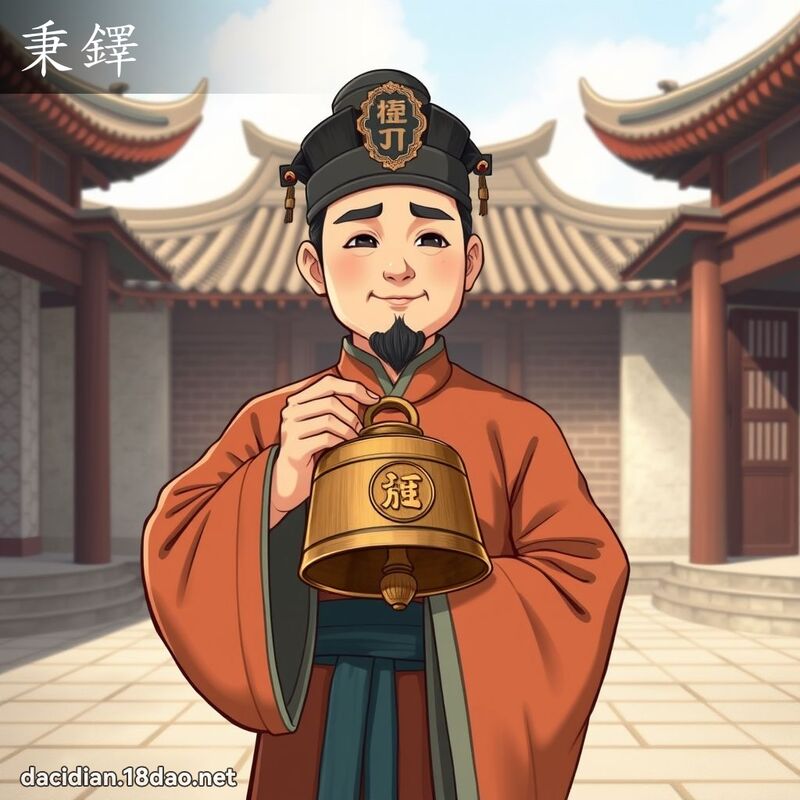 秉鐸 - 國語大辭典配圖