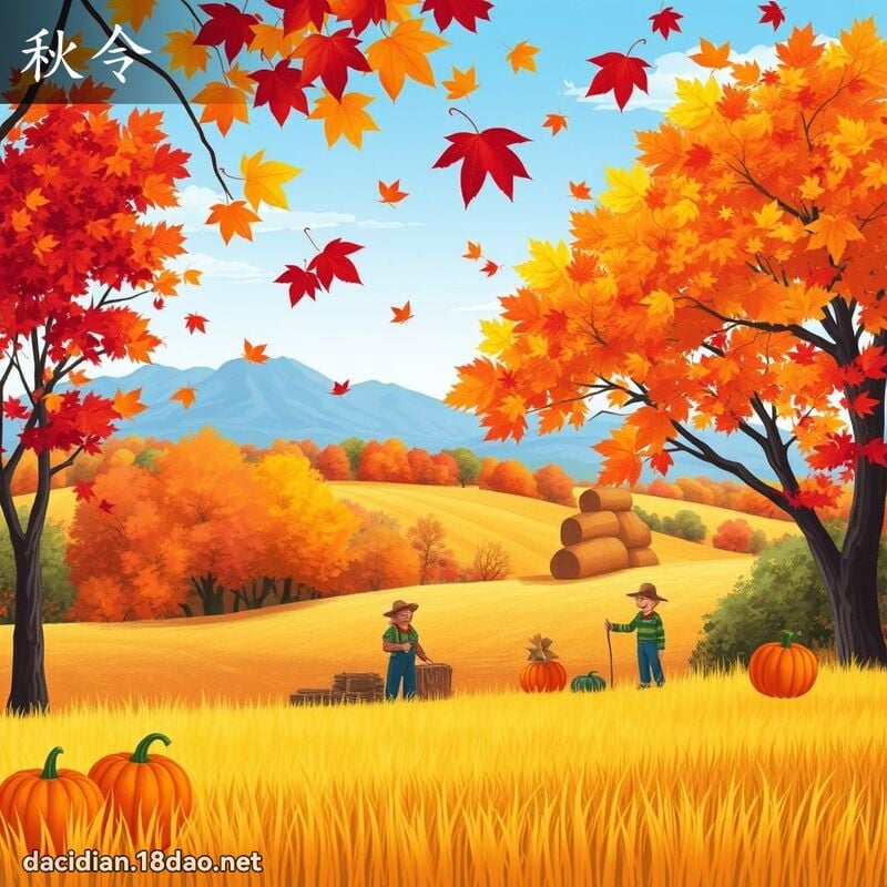 秋令 - 國語大辭典配圖