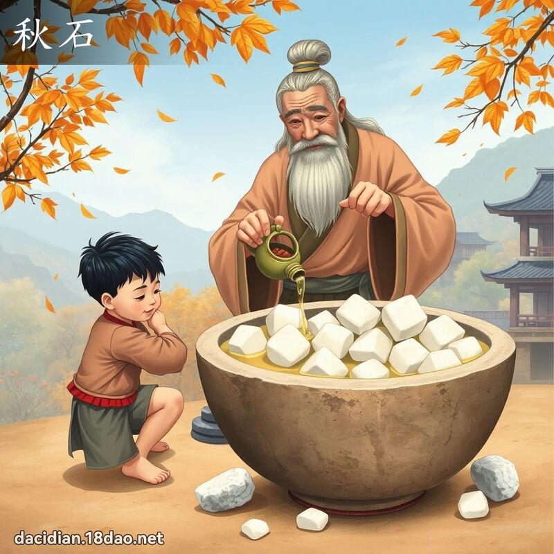 秋石 - 国语大辞典配图
