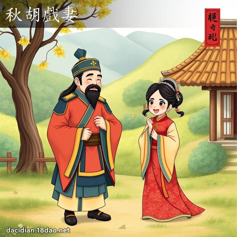 秋胡戲妻 - 國語大辭典配圖