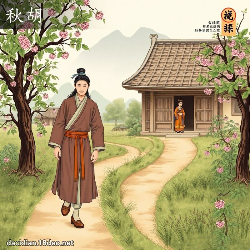 秋胡 - 国语大辞典配图