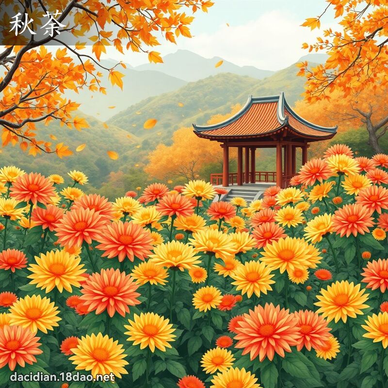 秋荼 - 国语大辞典配图