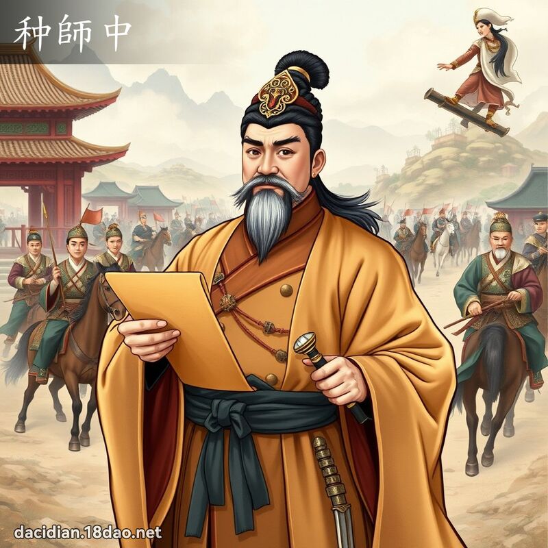 种师中 - 国语大辞典配图