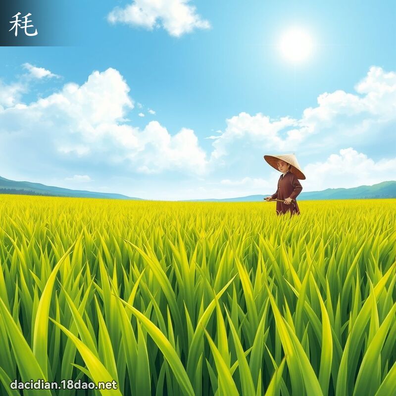 秏 - 国语大辞典配图